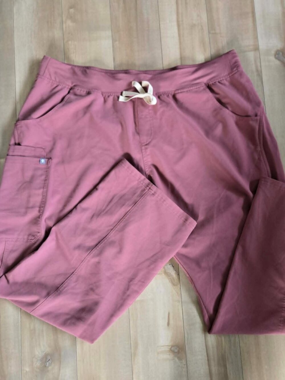 FIGS Technical Collection Scrub Pants XXL Mauve Pink Straight Leg Healthcare Uni